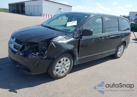 2018 Dodge Grand Caravan Se z USA, uszkodzony, nr VIN 2C4RDGBG3JR304722